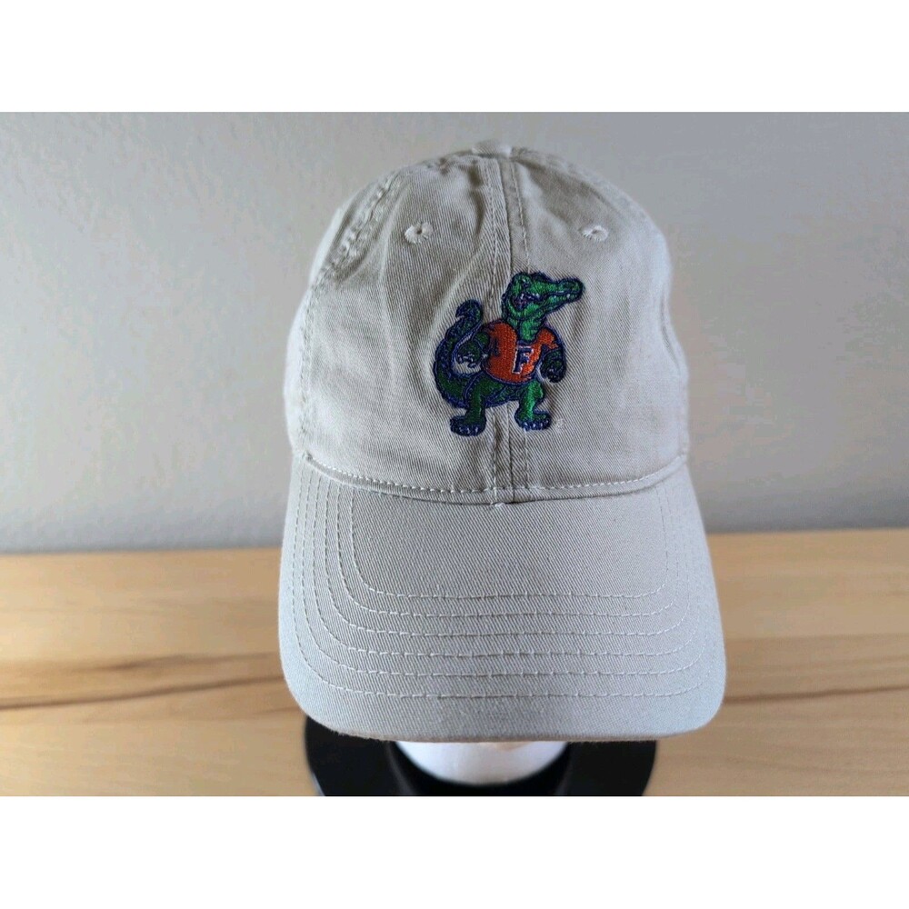 Legacy University Of Florida Gators Hat Adjustable  Beige Dad Cap Embroidered